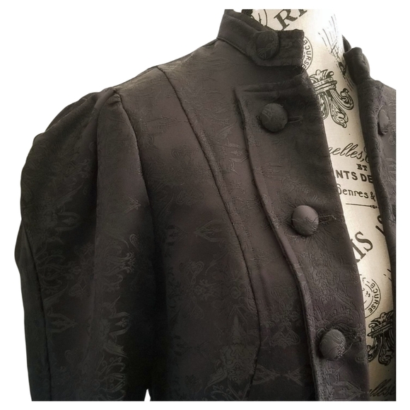 Lip Service — “Flower of Evil” Baroque Blazer (2003, Founder-Era Los Angeles) - Picture 3 of 8